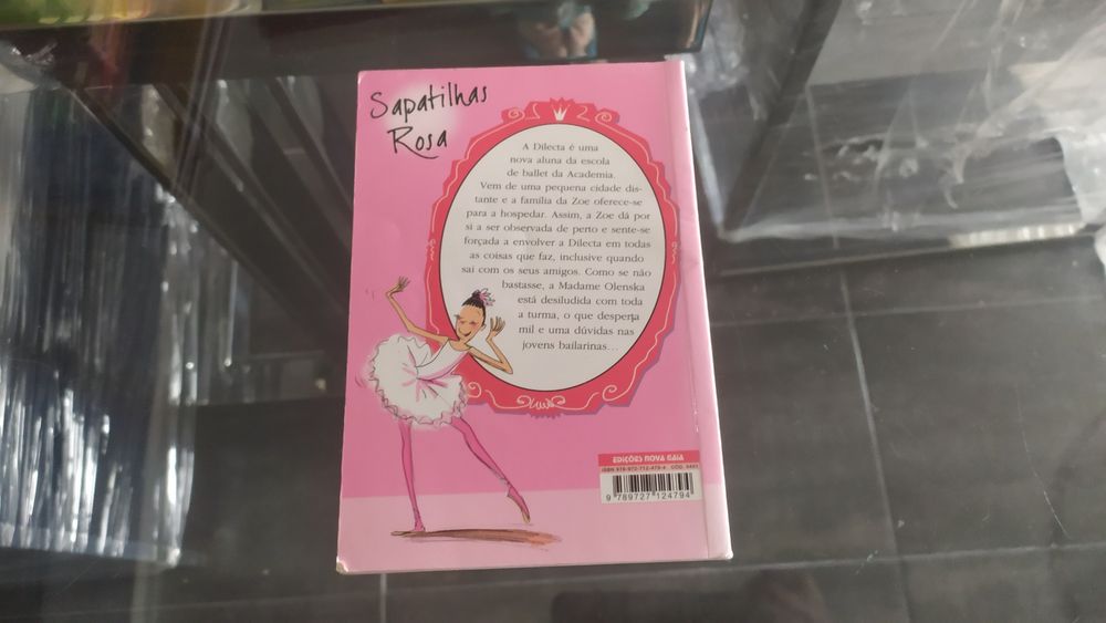 Livro sapatilhas rosa um tutu a mais