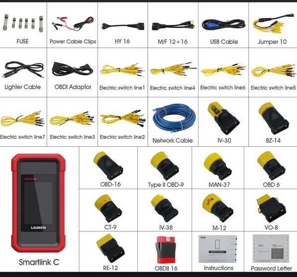 launch x431 tester diagnostyczny smart link C HD samochody cieżarowe