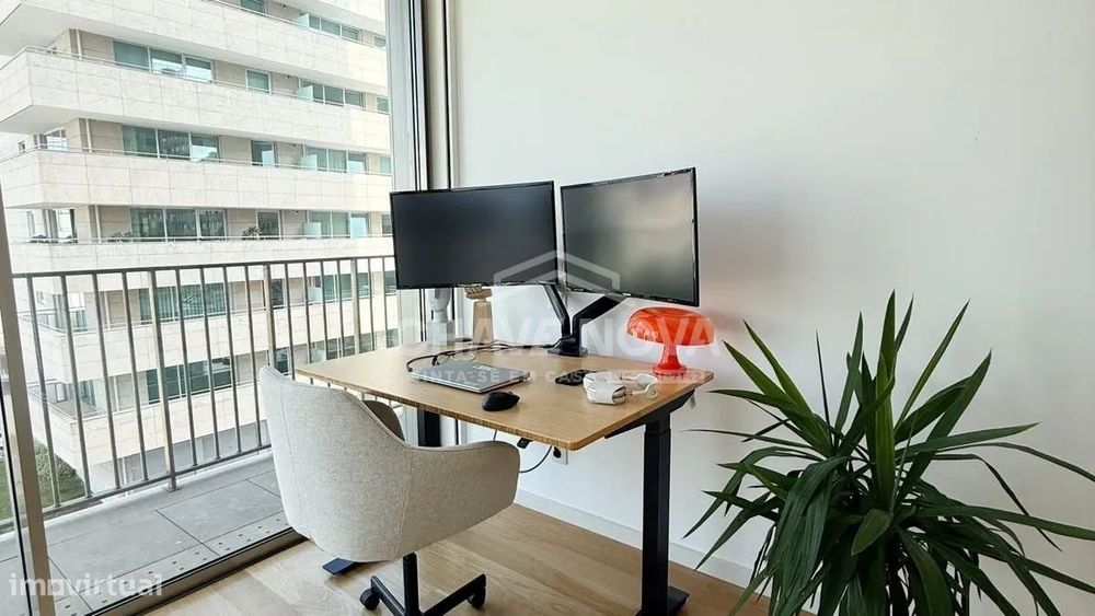 Arrendamento Apartamento T3 mobilado com vista Mar - Matosinhos Sul
