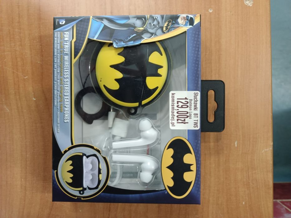 Słuchawki Batman TWS Bluetooth *NOWE* Komis Madej Sc