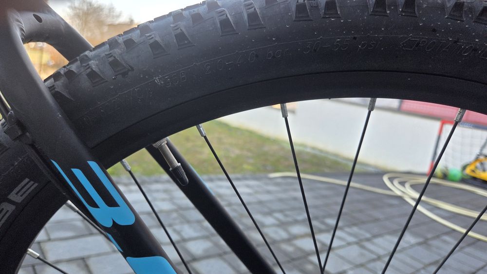 Rower kross niebieski