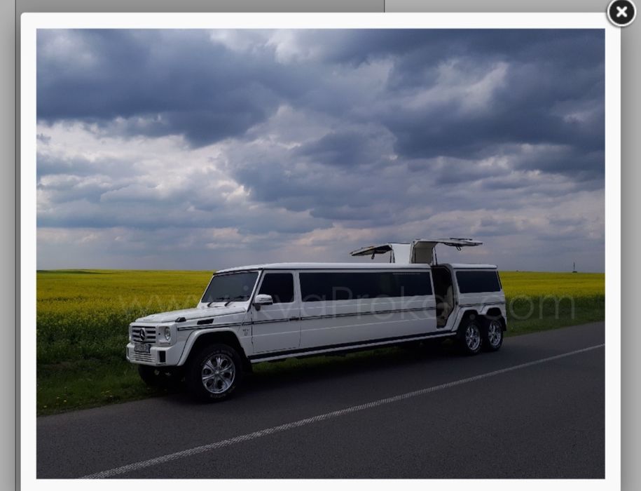 Лімузин на весілля у Рівному