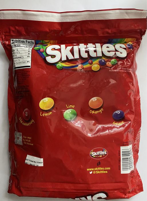 Драже Skittles Original 1,41 kg Party size