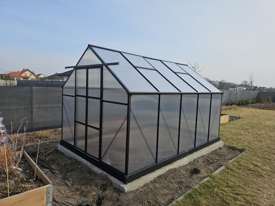 Szklarnia ogrodowa aluminiowa – 9 m2 – Model GARDEN 3
