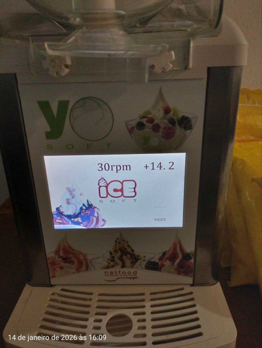 Maquina Granizados,Gelado soft e Açai ,digital da NatFood