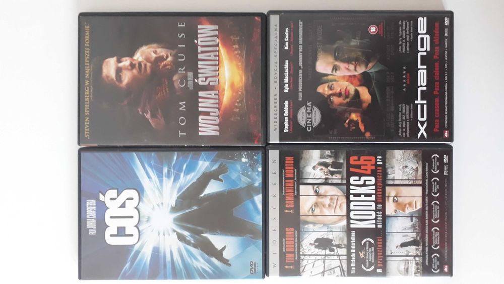 Cztery filmy dvd sf plus dwa gratis
