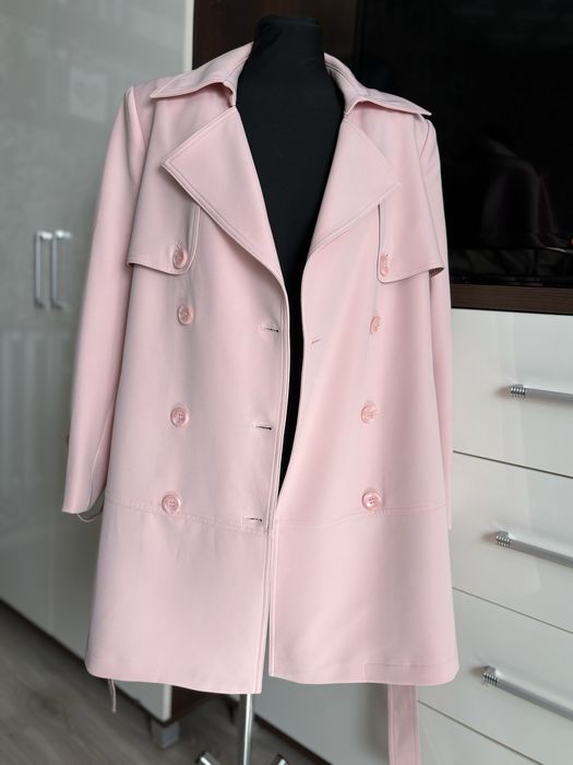 Pastelowy plaszczyk.