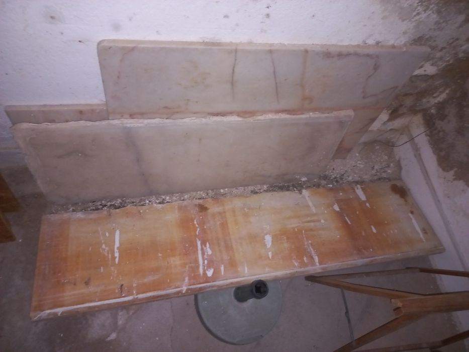 2 Pedras marmore retangulares
