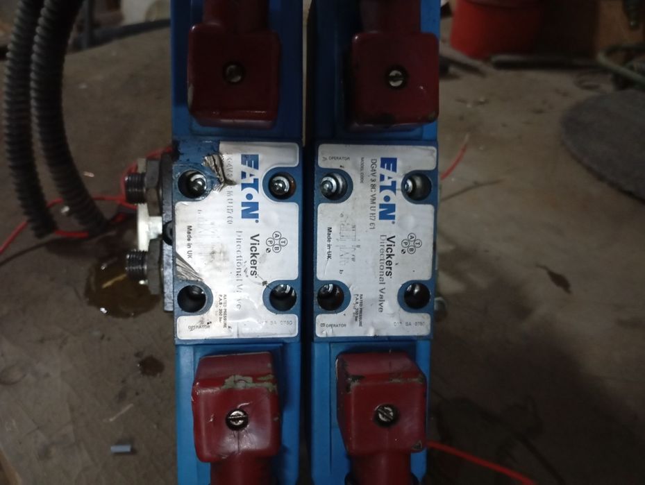 Electrovalvulas hidráulicas 24vdc