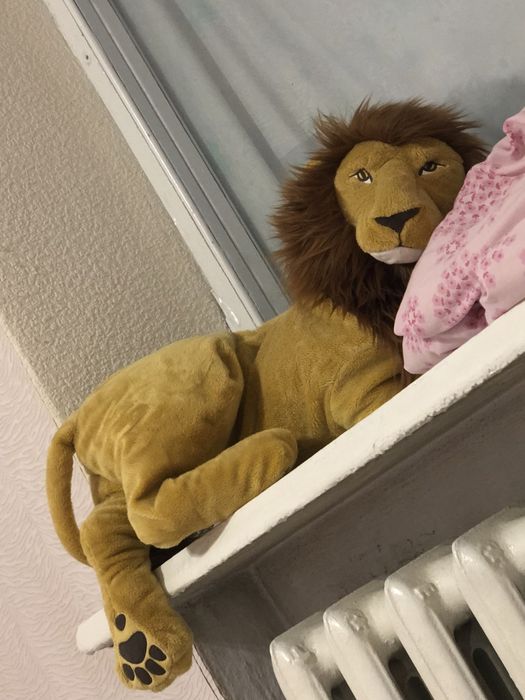 Велика м‘ягка іграшка тигр