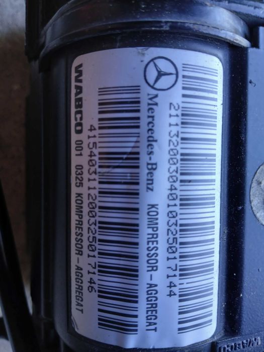 Compressor suspençao Mercedes w 211