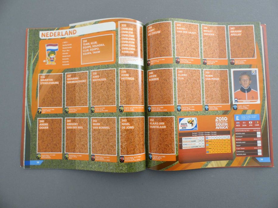 Caderneta Panini Mundial África do Sul 2010