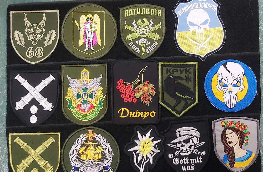 Шеврони на замовлення від виробника від 40 грн.