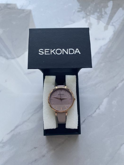 Zegarek damski Sekonda rosegold różowy