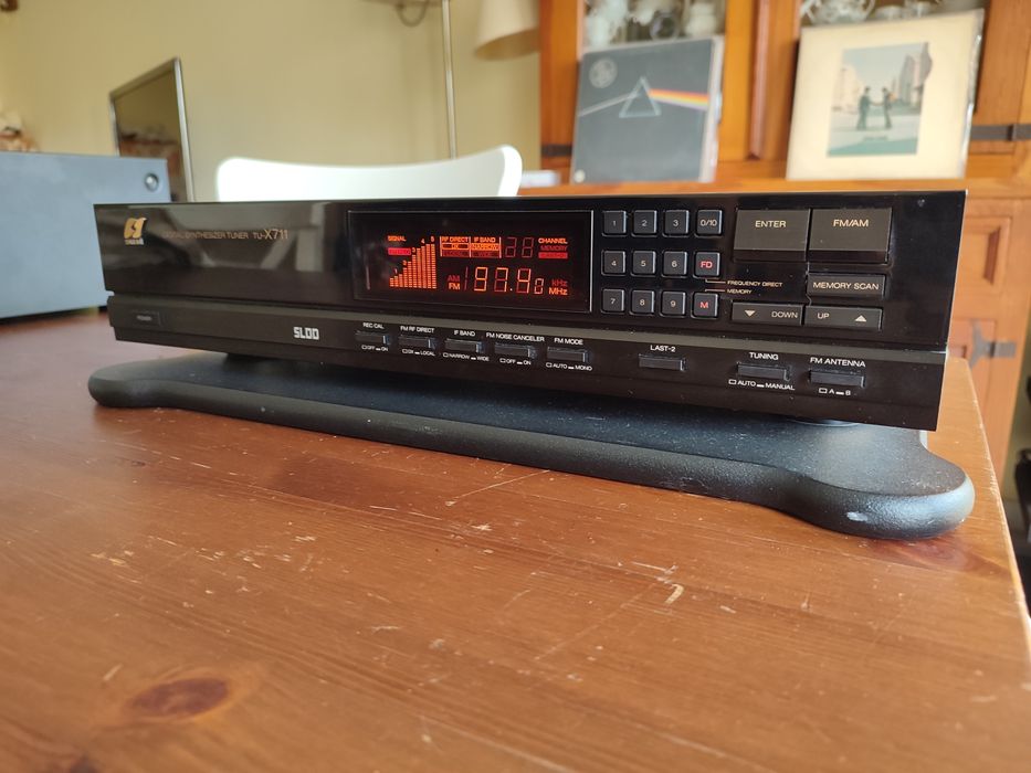 Sansui TU-X711 Magnífico Sintonizador Digital Impecável!