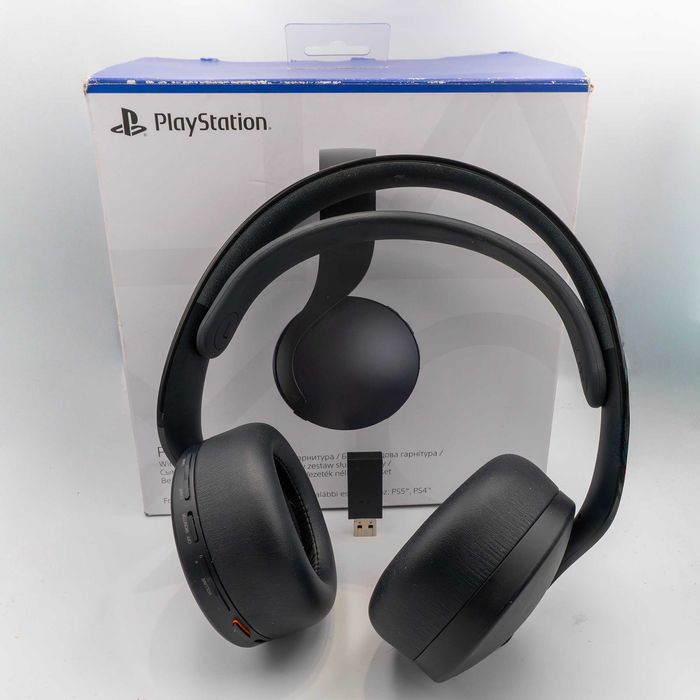 Słuchawki bezprzewodowe do PS5 - SONY PULSE 3D + adapter