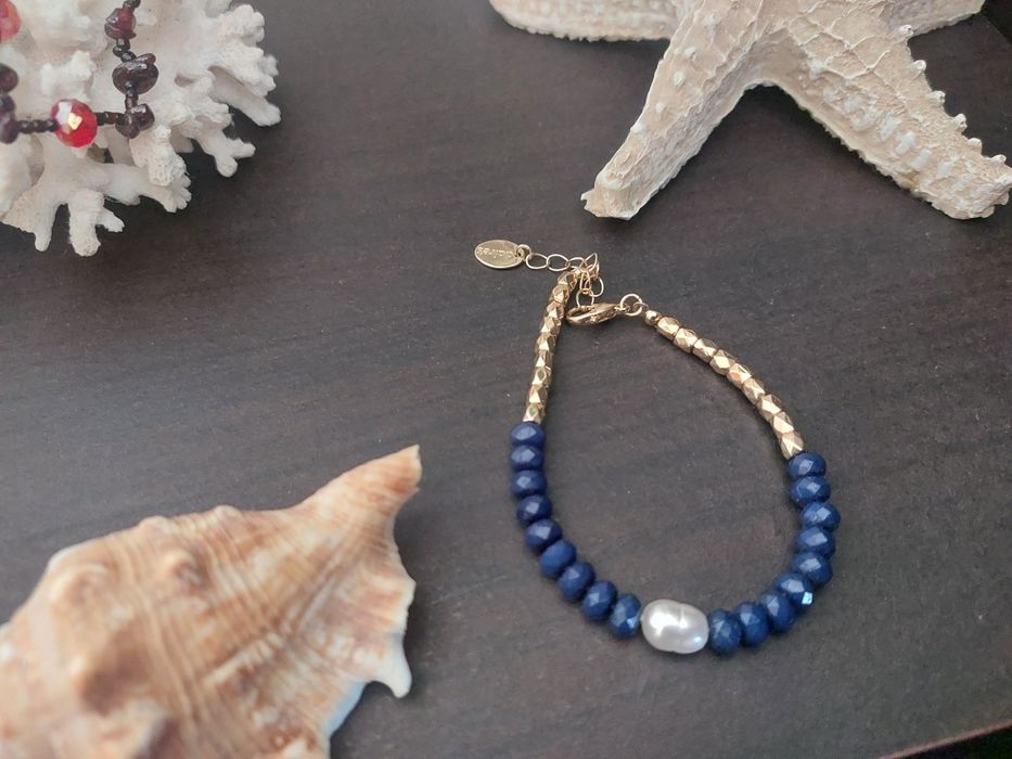 Pulseiras pedra sintetica