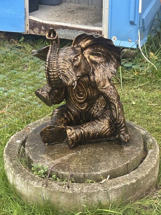 Luksusowa rzeźba / Figurka Słoń Casa Padrino 46 cm – Stan idealny / Okazja!