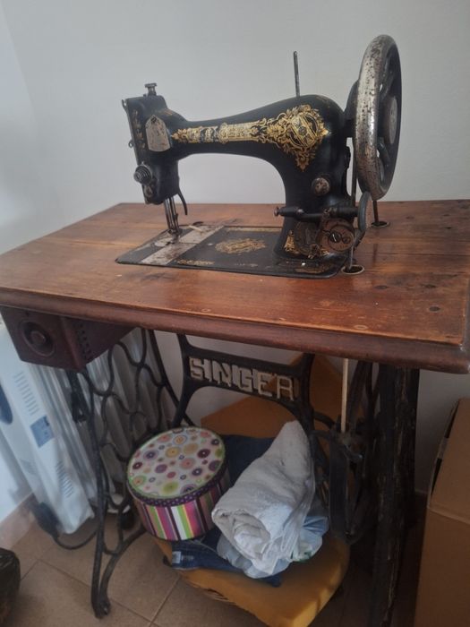 Máquina de costura vintage Singer