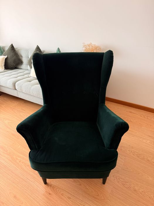 Poltrona IKEA verde