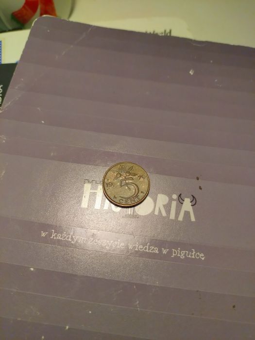Moneta 5 cent z 1979 roku