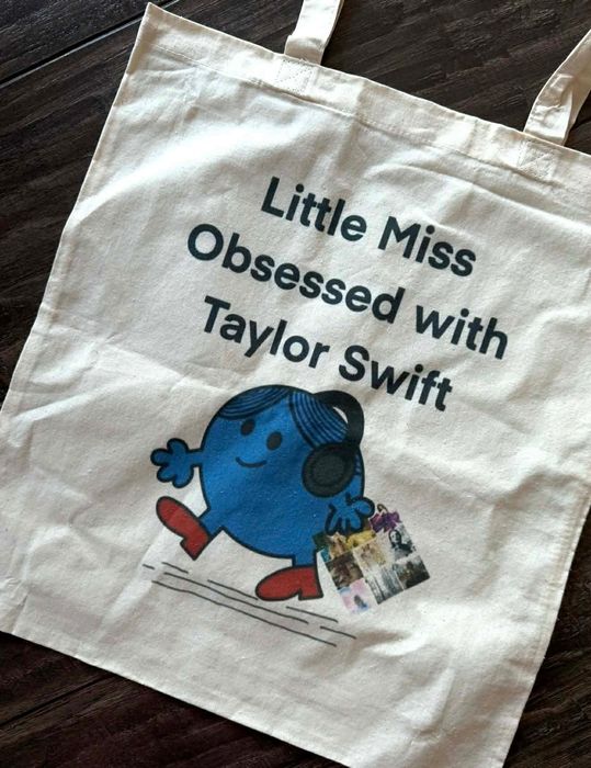 Torba bawełniana torebka tote bag bawełna taylor swift swiftie