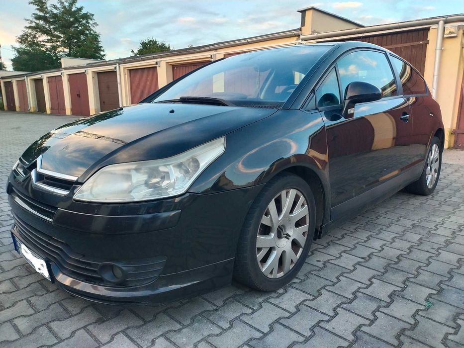 Citroen C4 coupe  - 1.6 Hdi  - klimatyzacja - nowy przegląd  sprzedam .