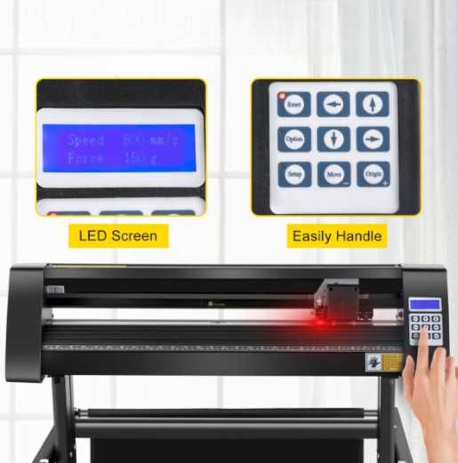 Ploter Tnący do Winylu 720 mm – Twoje Narzędzie do Precyzyjnego Cięcia