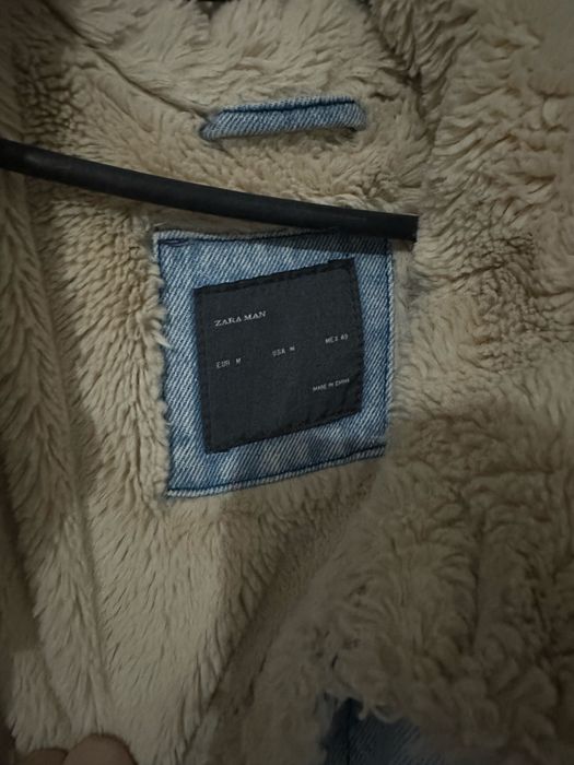 Тепла чоловіча куртка Zara man