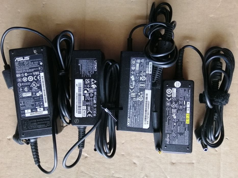 Зарядні оригінал Dell,HP, IBM, Lenovo до ноута(2.31-6.3A. 18.5-19.5V)