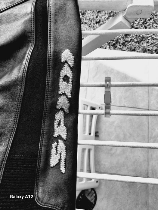 Calças pele moto