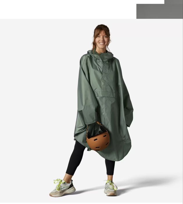 Poncho chuva bicicleta decathlon quechua 2XL