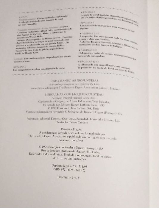Livro: "Explorando as Profundezas"
