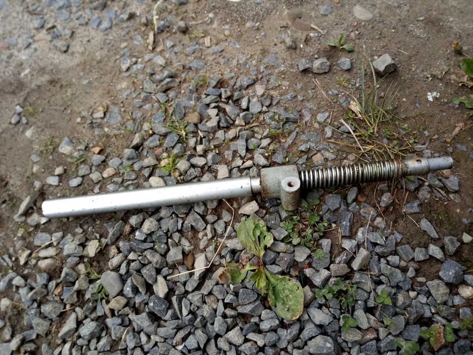 винт с гайкой (трапеция) б.у для домкрата или тисков