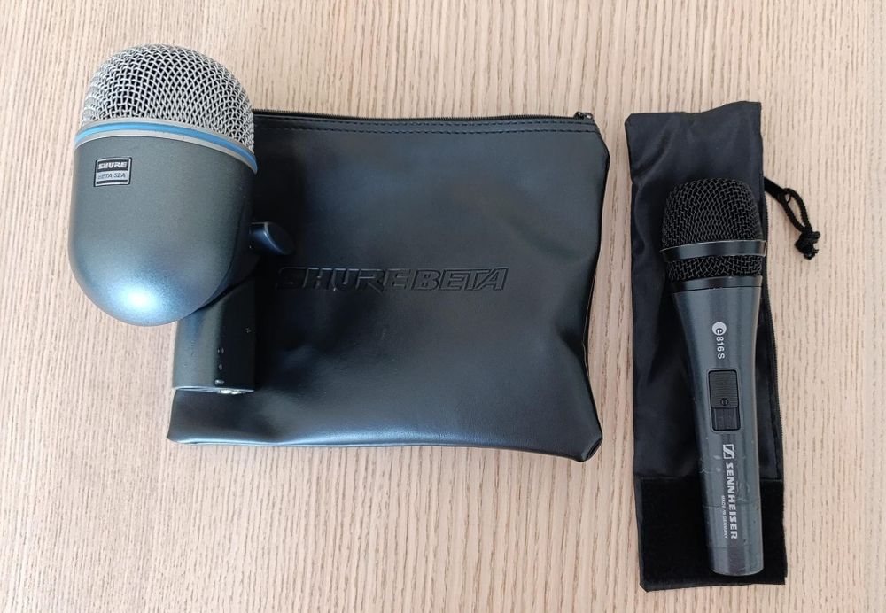 Microfones
Sennheiser              55€