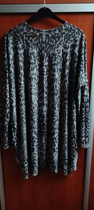 Ładna Duża Tunika oversize H&M w panterkę L stan idealny