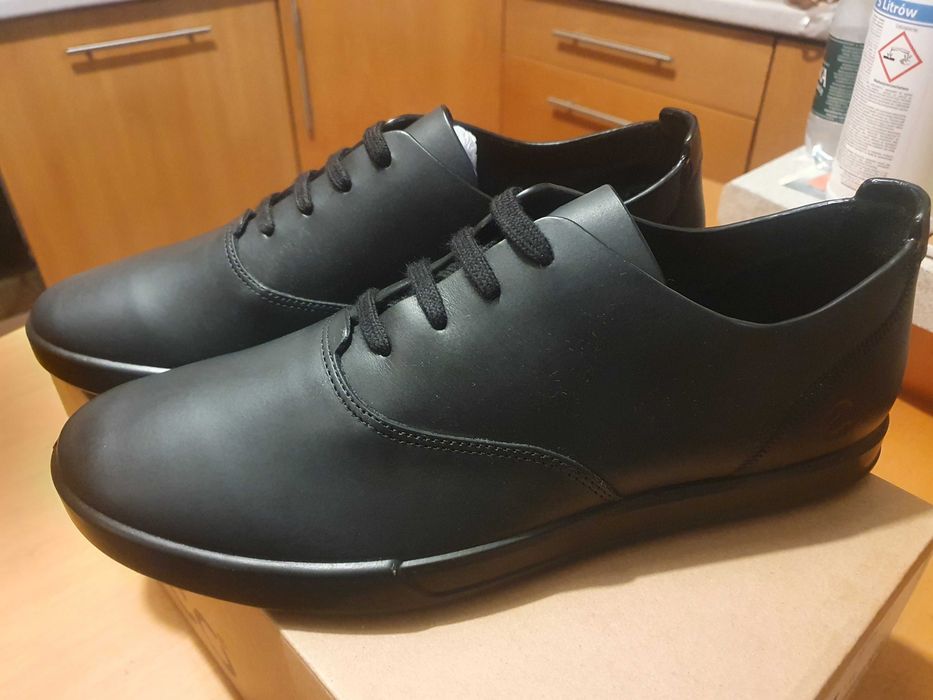 Buty skórzane sneakersy Ecco Travel M Derby  45 EU 28,5 CM