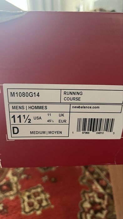 Чоловічі кросівки New Balance Runing. 1080 G 14