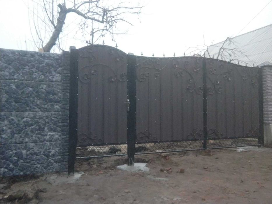Бетонний паркан,встановлення