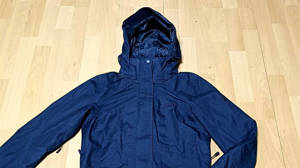 Damska kurtka 3w1 JACK WOLFSKIN TEXAPORE r.XS stan bardzo dobry