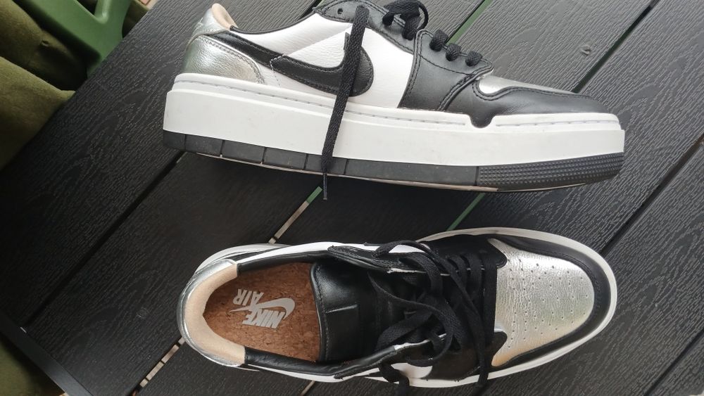 Buty Nike Air Jordan 1 Elevate czarno srebrne roz. 44 / 28,5 cn