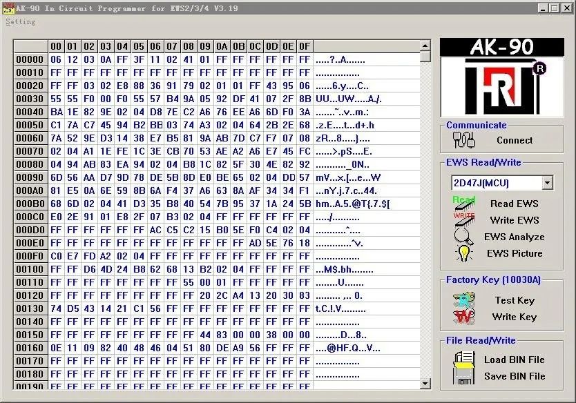 AK90 программатор ключей BMW