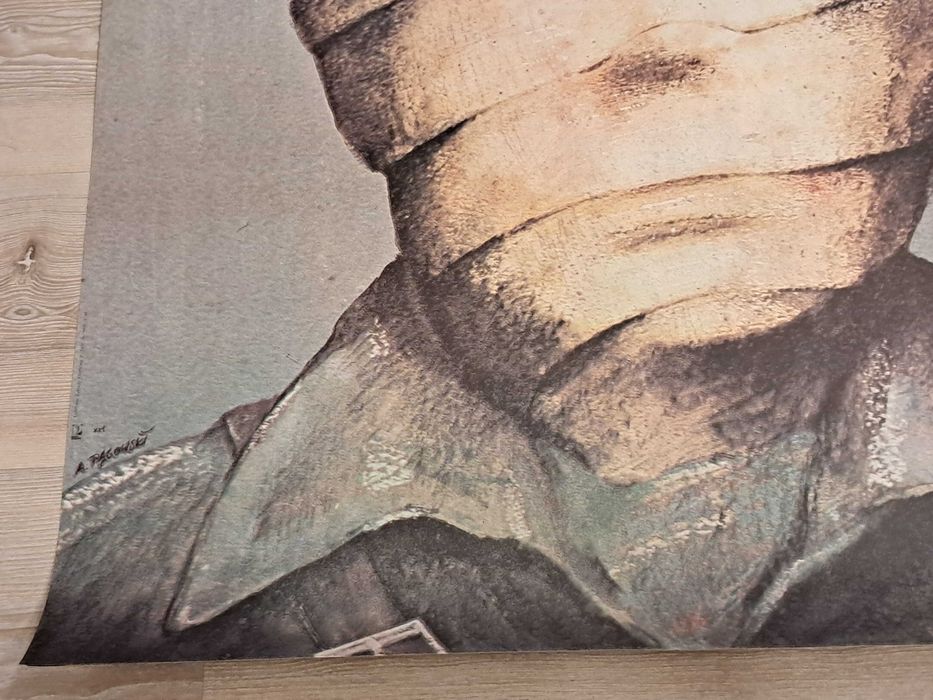 Pojedynek o południowy szlak Andrzej Pągowski plakat kinowy