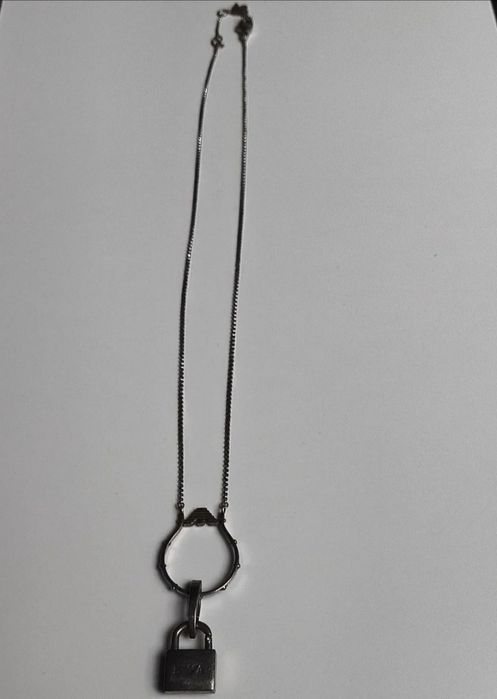 Srebny łańcuszek Armani