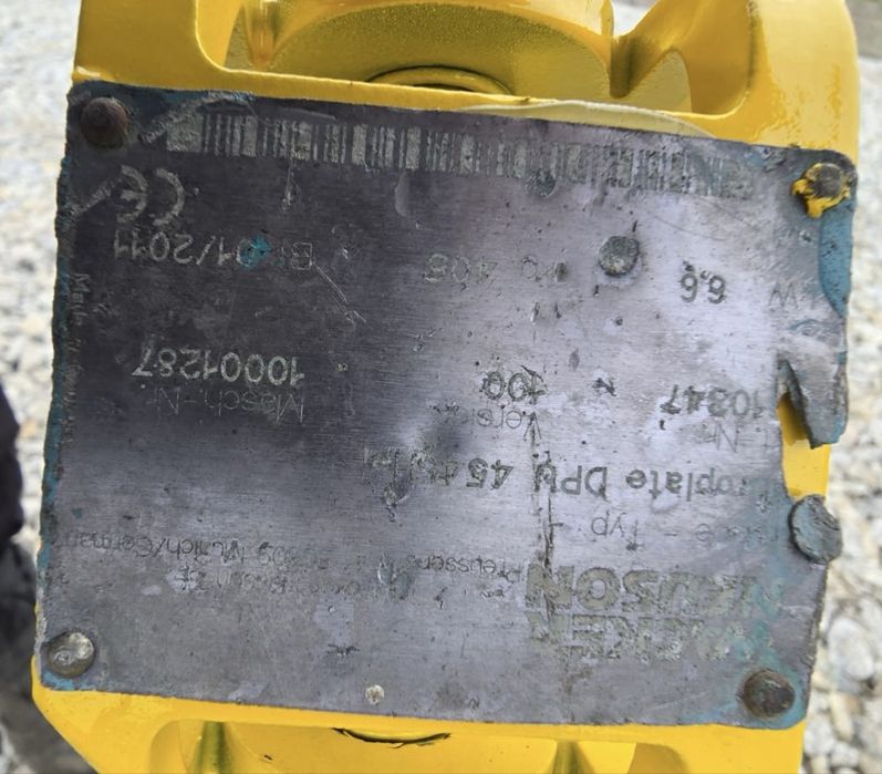 Zageszczarka Wacker Neuson DPU 4545 - 2011r - 400KG - Poszerzenia