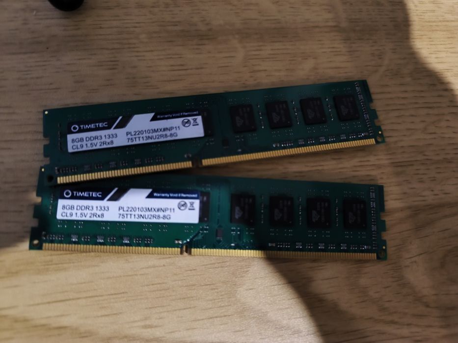 Memória RAM TimeTec DDR3 16Gb