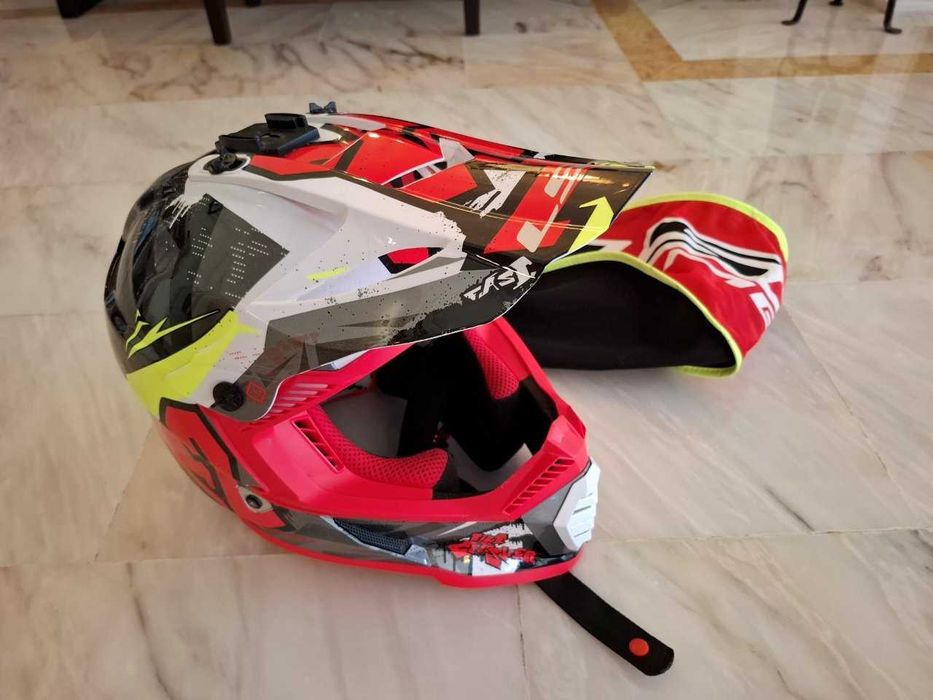 Capacete Motocross LS2 Fast EVO MX437 Crusher