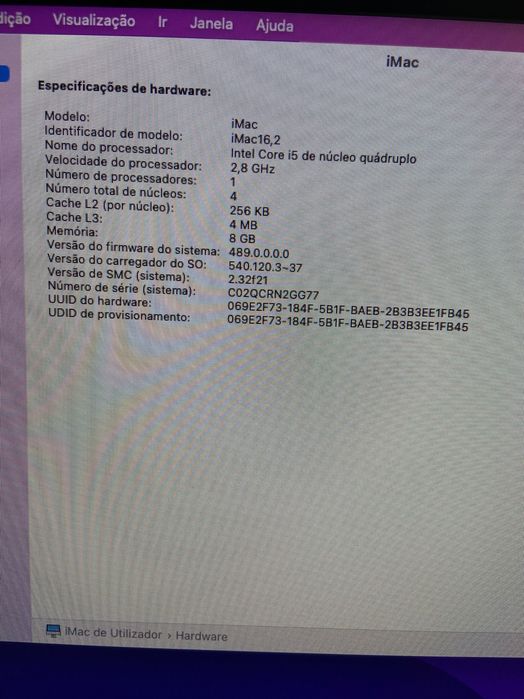 Apple iMac (21.5 polegadas, finais de 2013)