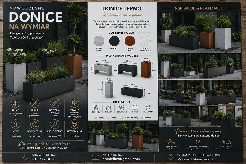 Donice ogrodowe Termodoniczkia