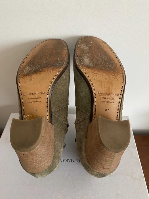 Isabel Marant Dicker Botki Taupe rozmiar 37